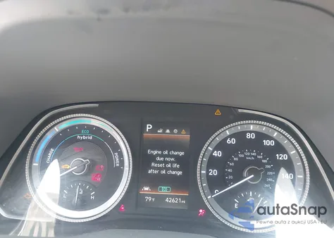 2023 Hyundai Sonata Hybrid Blue z USA, uszkodzony, nr VIN KMHL24JJ4PA083549